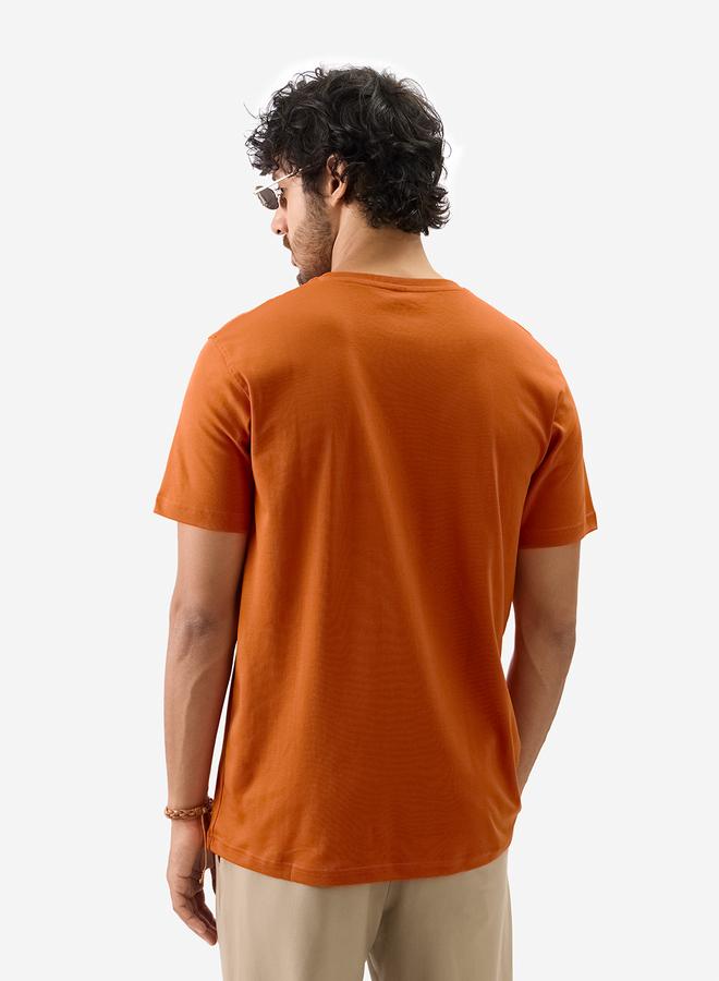 ذا سوليد ستور تيشيرت انترلوك سادة بأكمام قصيرة - Image 4